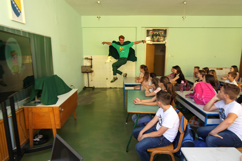 Beepster visited Elementary School “Prva osnovna škola” in Živinice