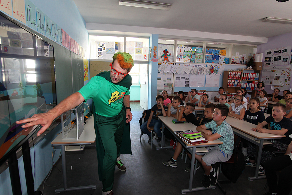 Beepster visited Elementary School OŠ “Prva osnovna škola” in Srebrenik