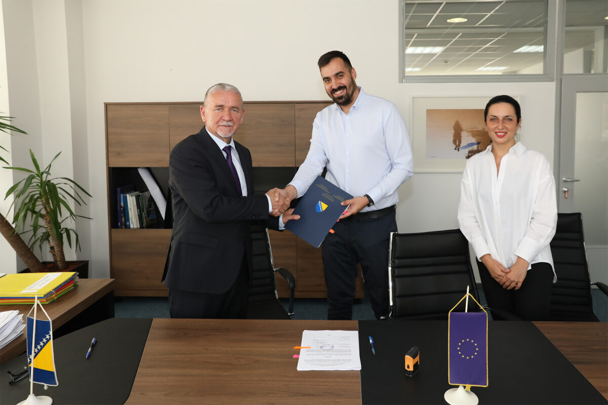 Contracts signed for the Reconstruction of Five Public Buildings in the Herzegovina-Neretva and Sarajevo Canton